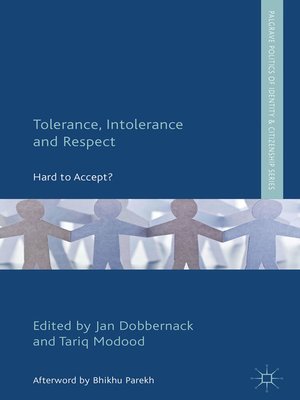 cover image of Tolerance, Intolerance and Respect